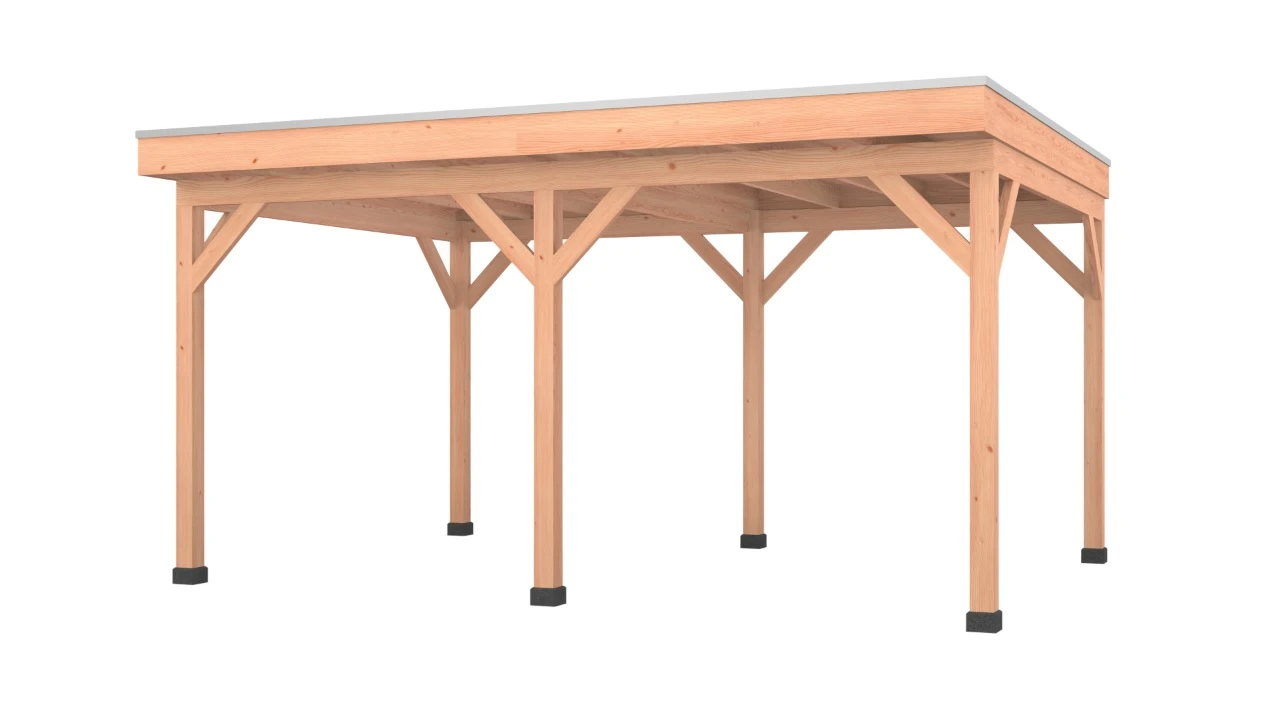 Douglas overkapping, 500 x 350, Westwood Comfort - Afbeelding 1